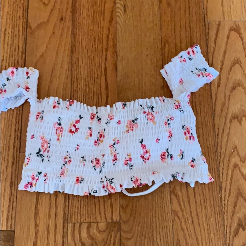 Off the shoulder bathing suit